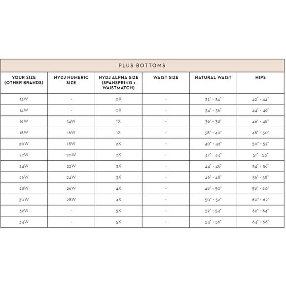 NYDJ Teresa Wide Leg Pinstripe Jeans size 20W - Picture 4 of 8